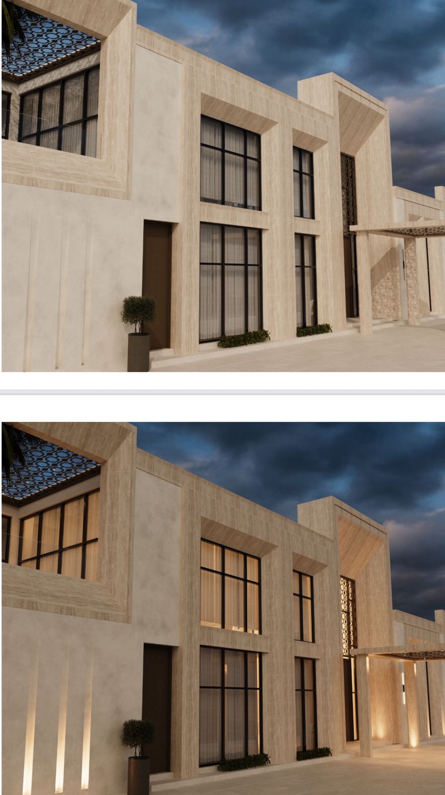 تصميم قصر كلاسيكي – حي العارض